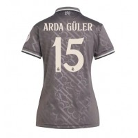 Camiseta Real Madrid Arda Guler #15 Tercera Equipación Replica 2024-25 para mujer mangas cortas